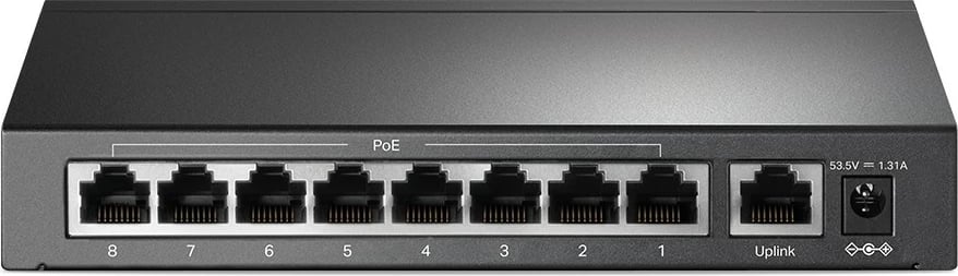 Switch TP-Link TL-SF1009P, 9 porta, 8 PoE, Desktop, i zi