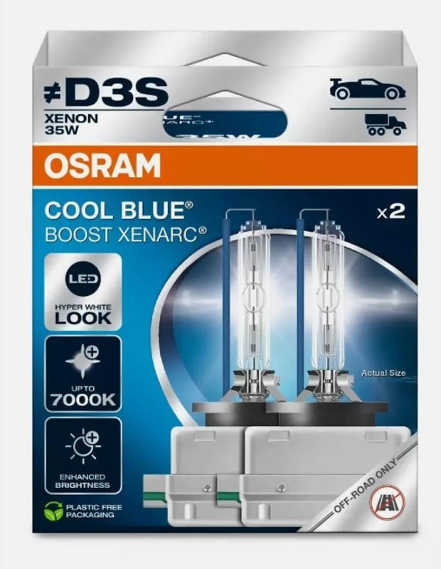 Lampa Gar D3s 12v/24v 35w 7000k Cool Blue Boost ®