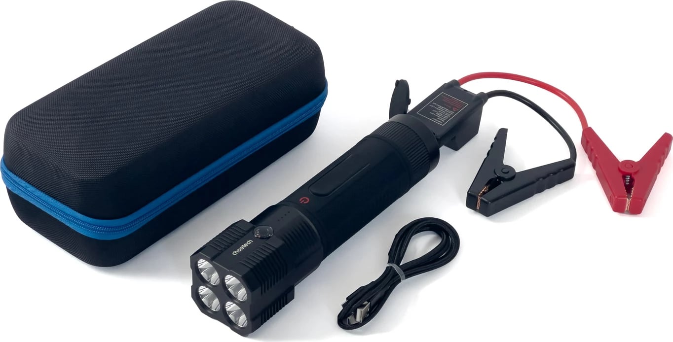 Jump starter Choetech TC0016 me powerbank 8000mAh, elektrik dore LED, i zi