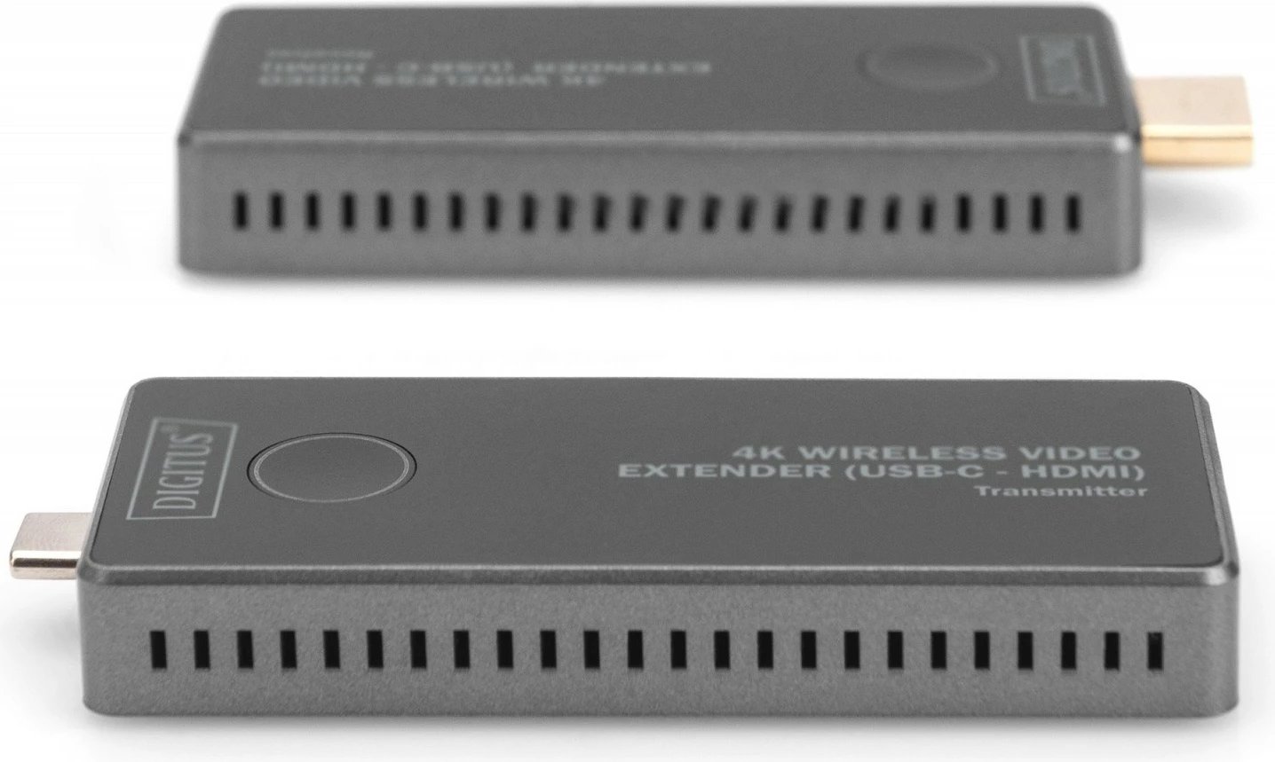 Set wireless HDMI extender Digitus DS-55324, UHD 4K, 30m, USB-C, zi/argjendtë Set wireless HDMI extender Digitus DS-55324, UHD 4K, 30m, USB-C, zi/argjendtë