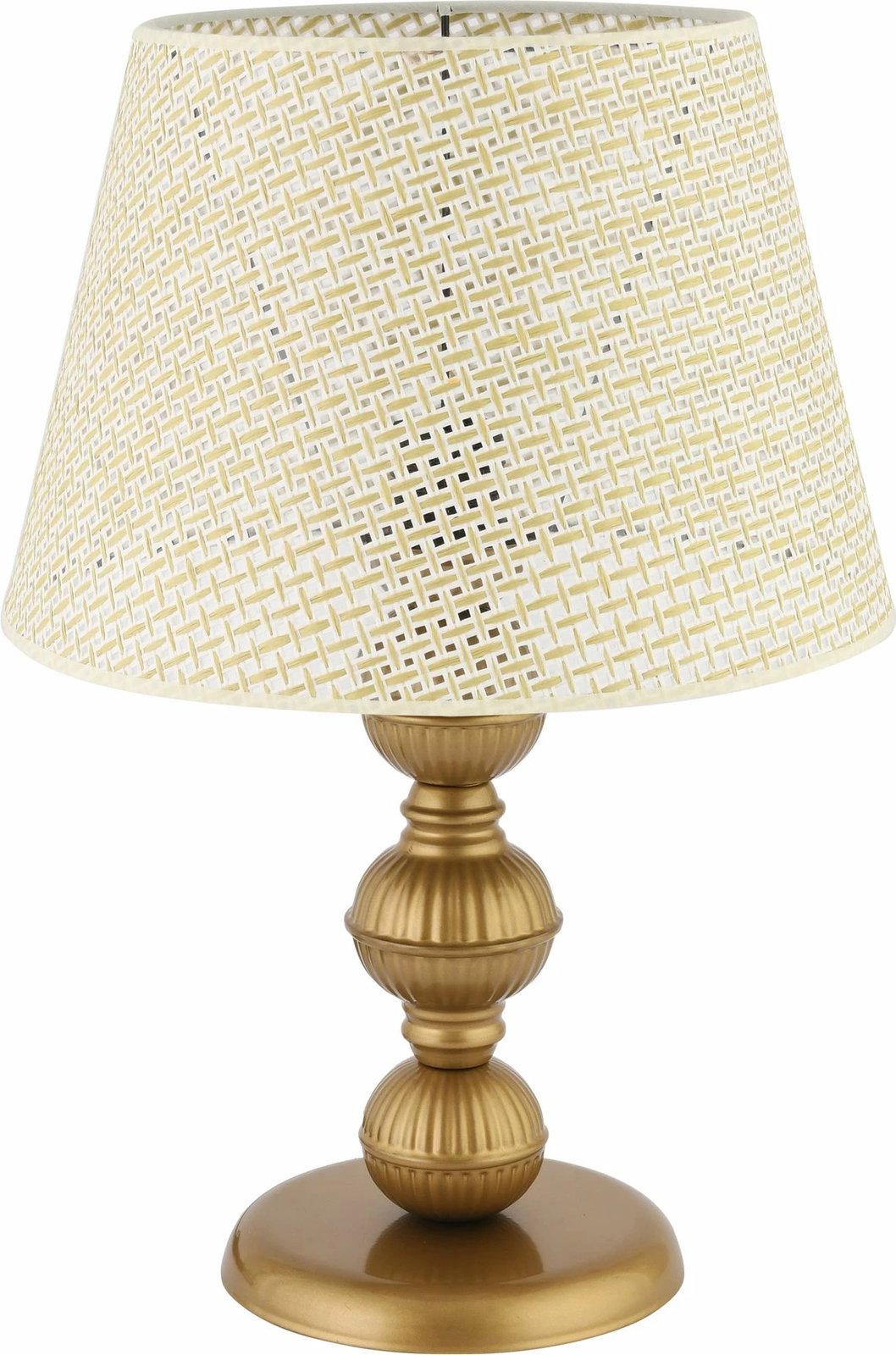 Llambë tavoline Opviq, 300 Hazeran, e bardhë dhe ari