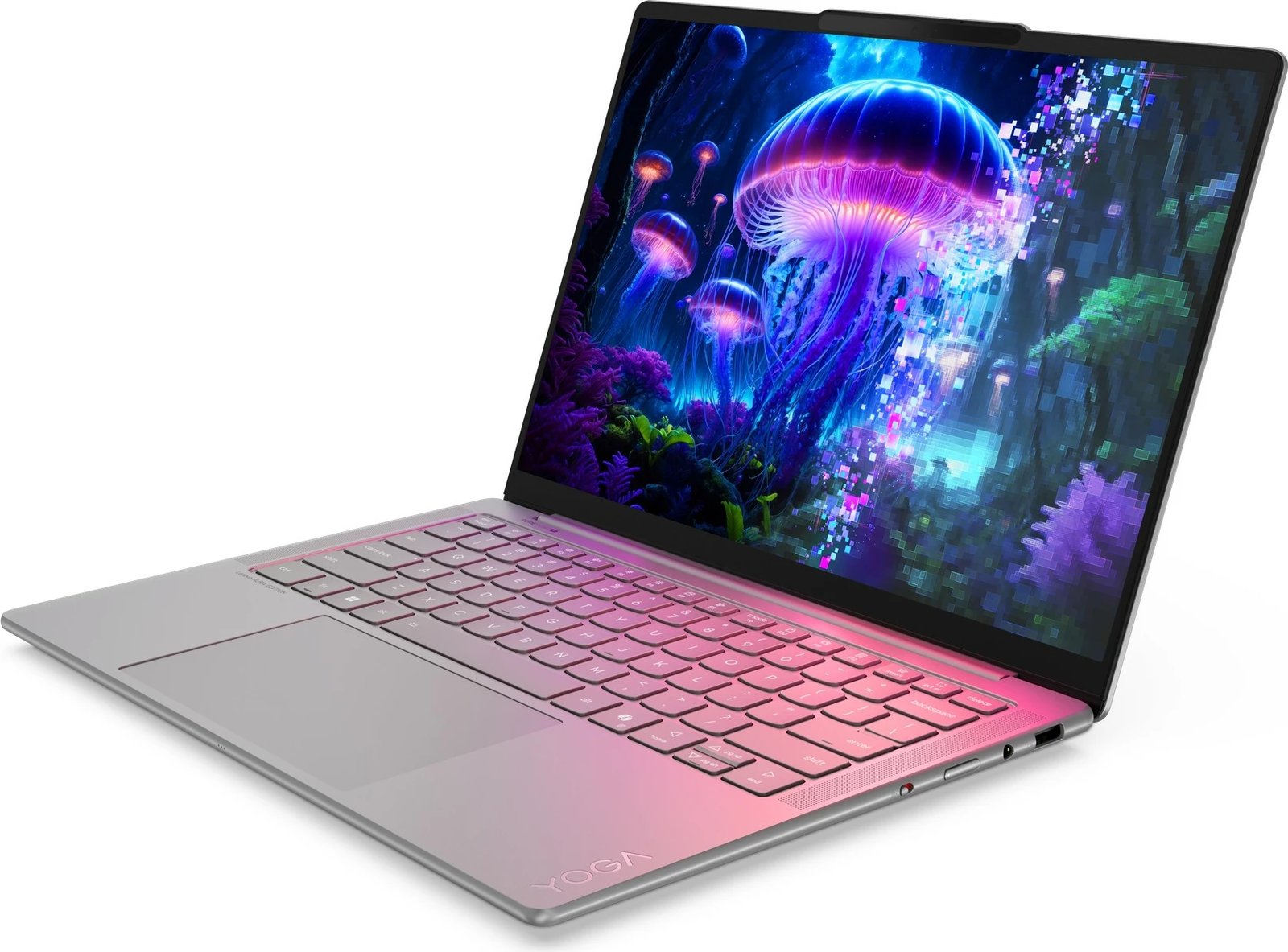 Kompjuter Lenovo Yoga Slim 7 Aura Edition 14ILL10, 14 inç, OLED 2.8K, Core Ultra 7, 16GB/512GB SSD, Win11, silver