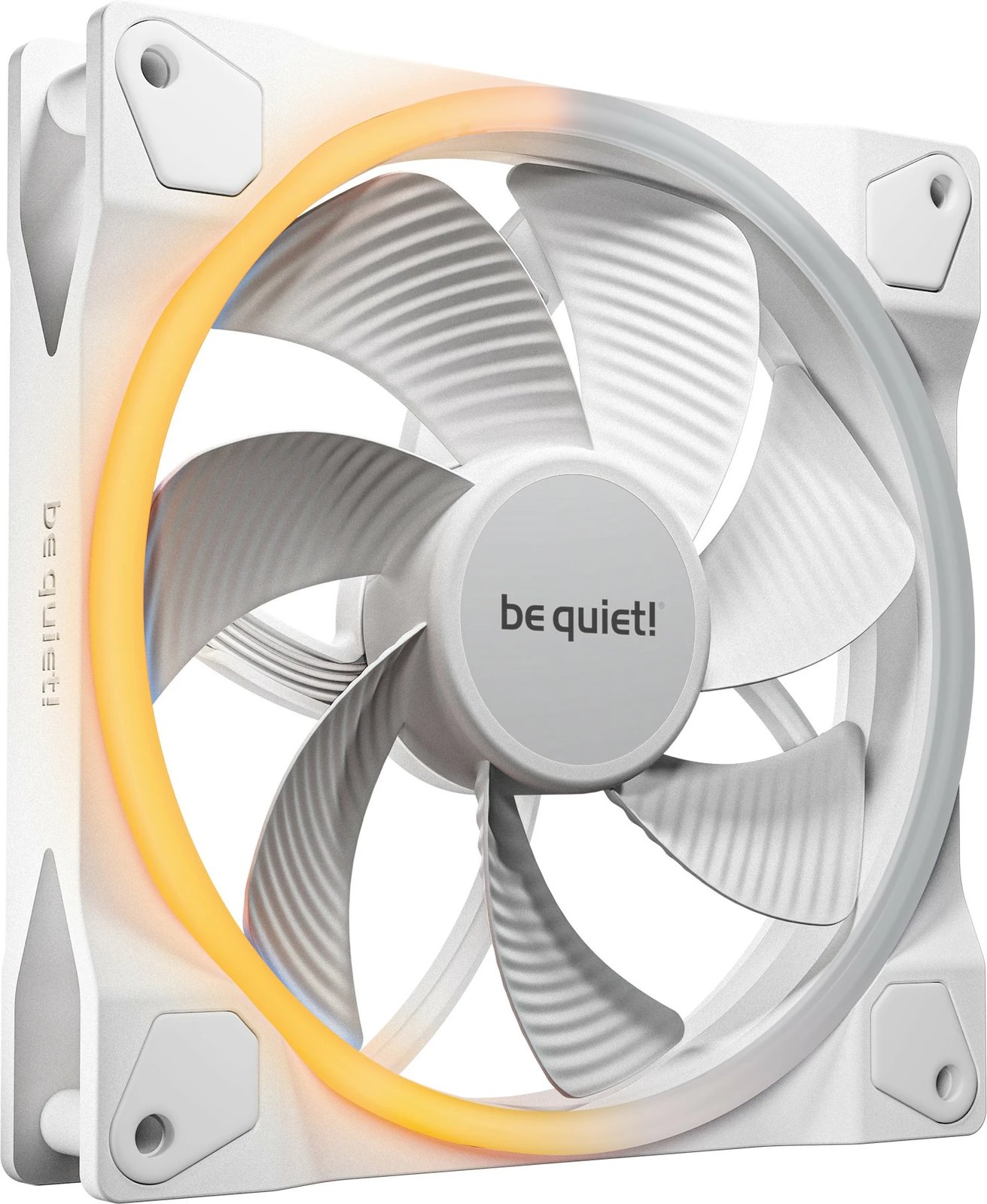 Ventilator kasë be quiet Light Wings PWM Reverse 140mm, LED, i bardhë