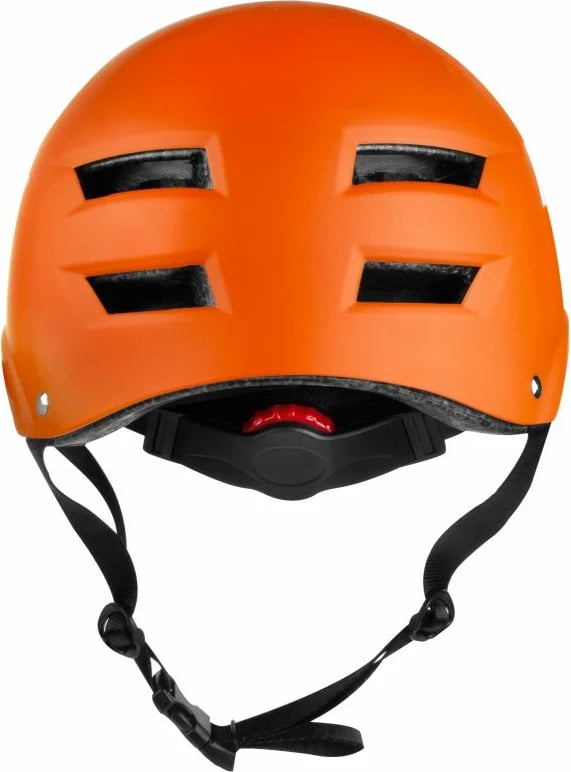 Helmetë për bicikletë Spokey, unisex, portokalli dhe e zezë