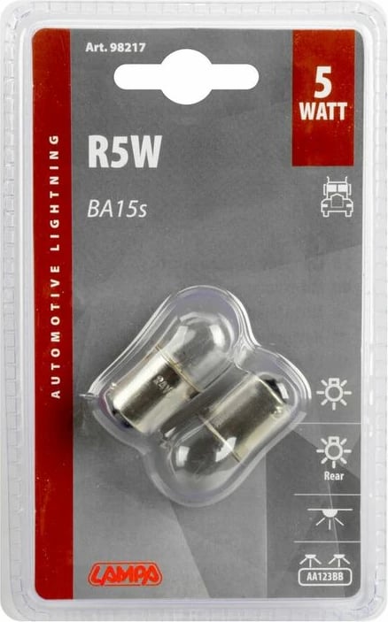 Lampa 24v 5w Blister