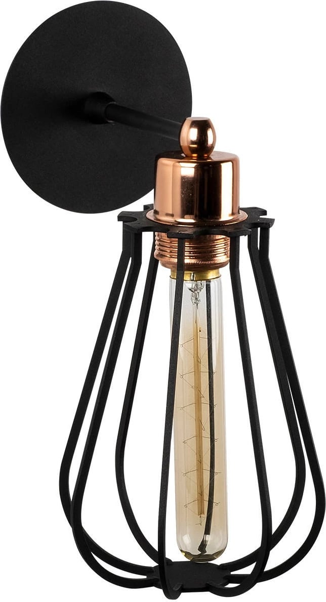 Llambë muri Opviq, Fetiye - N-1120, e zezë dhe bronzi Llambë muri Opviq, Fetiye - N-1120, e zezë dhe bronzi