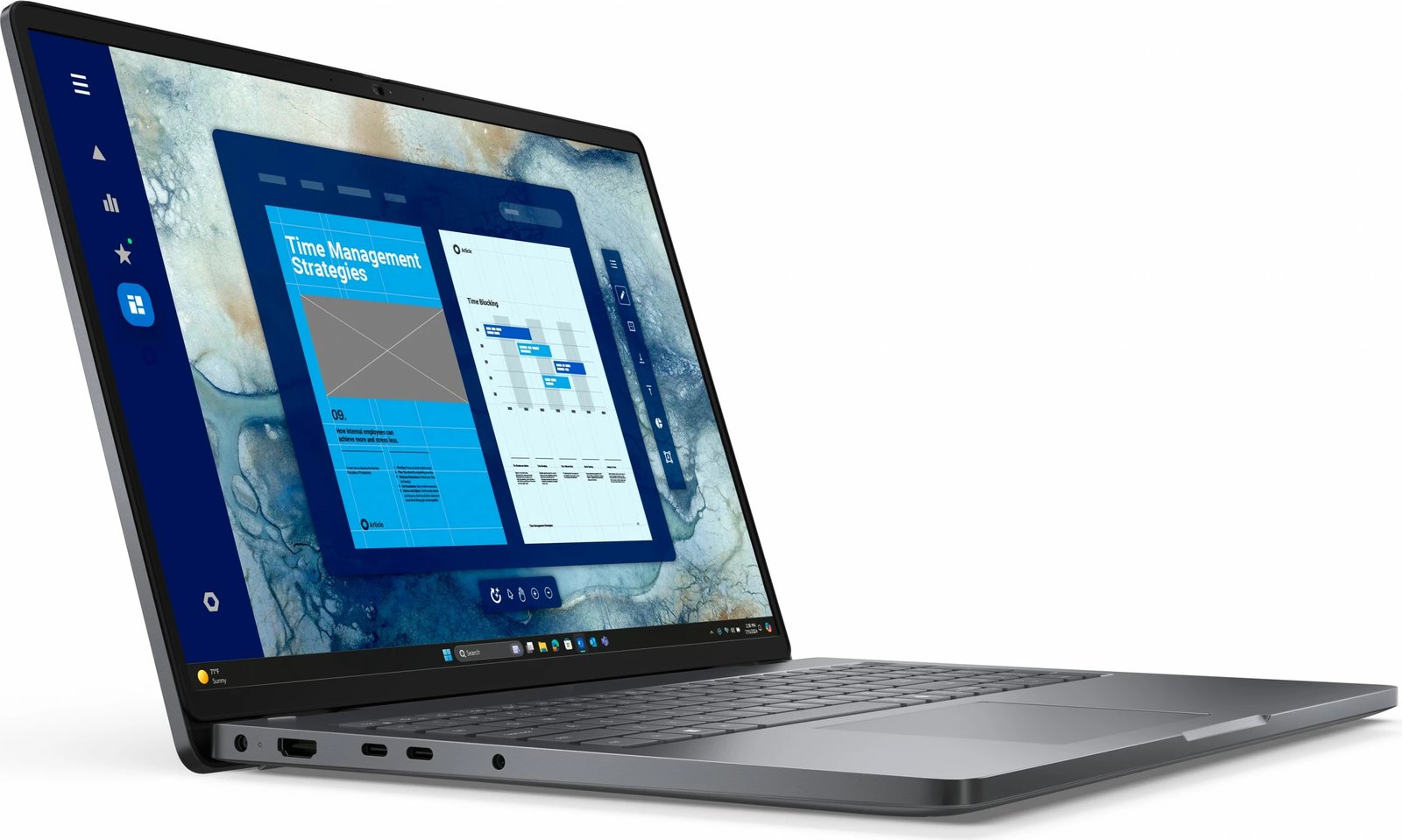Kompjuter Dell Pro 16 PC16250, Intel Core 5 120U, 16GB RAM, 512GB SSD, 16 inç, gri