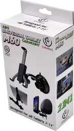 Mbajtëse universale për tabletë Rebeltec M60, për veturë, 7-11", e zezë