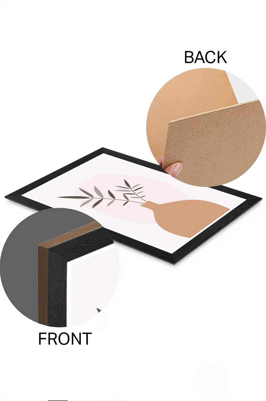 Set pikturash dekorative (3 copë), Wallity, Artsycllct21