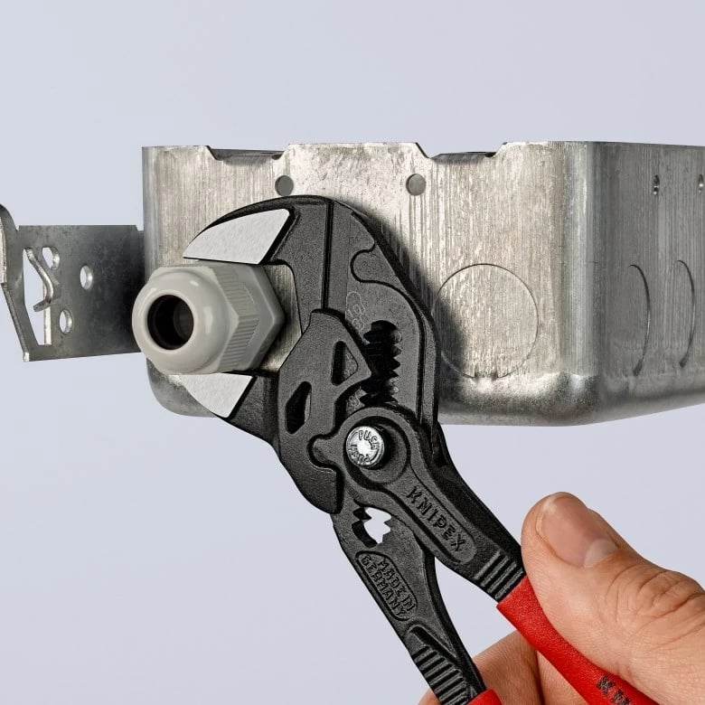 KNIPEX 86 01 180 kllapa, e kuqe