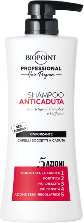 Shampo për flokë Biopoint Professional Anticaduta Classico, 400 ml