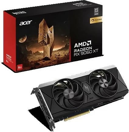 Kartelë grafike Acer Radeon RX 9060 XT Nitro OC 8GB GDDR6