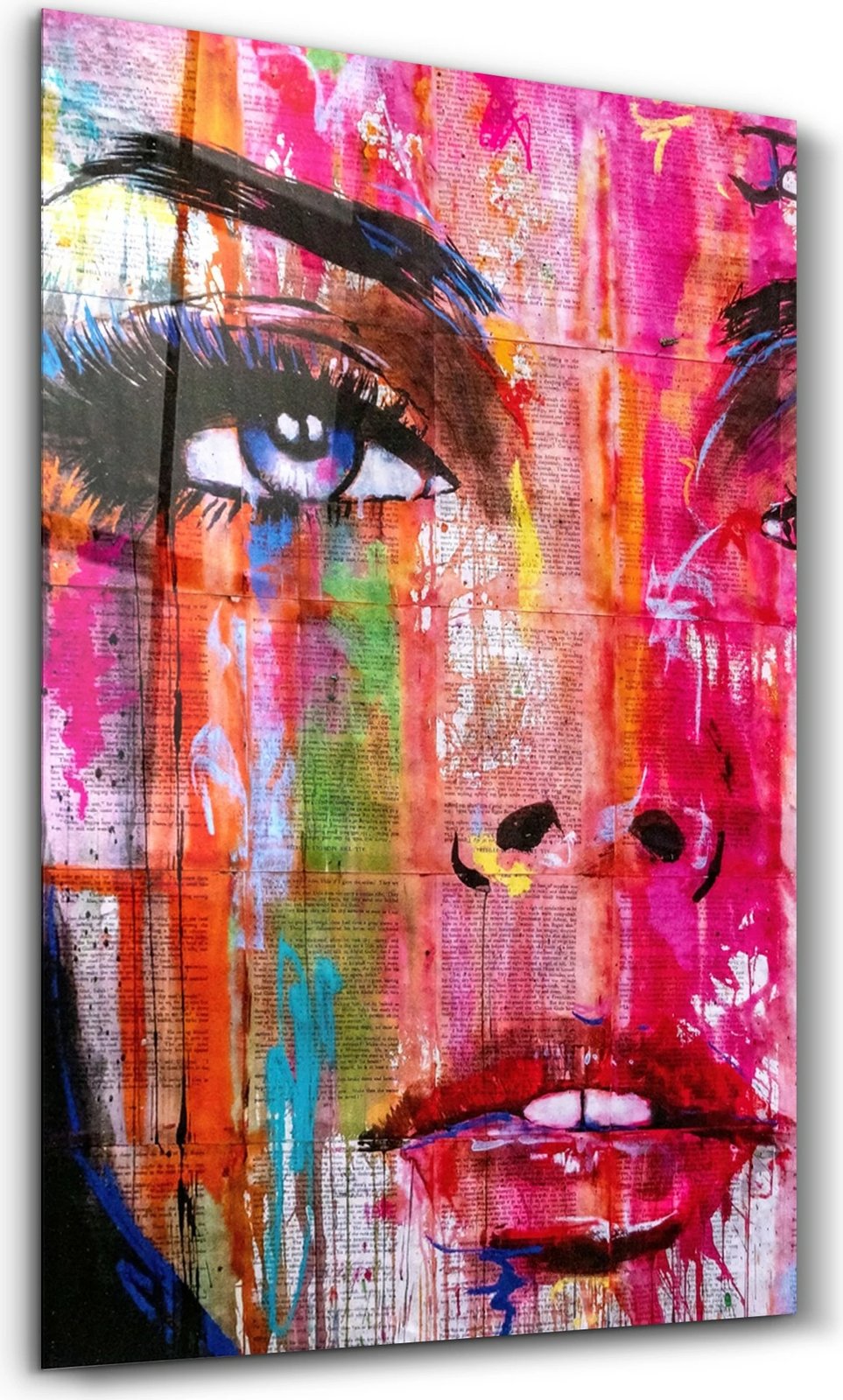 Pikturë dekorative prej xhami të temperuar, shumëngjyrëshe, CAM-3092, 46x72cm