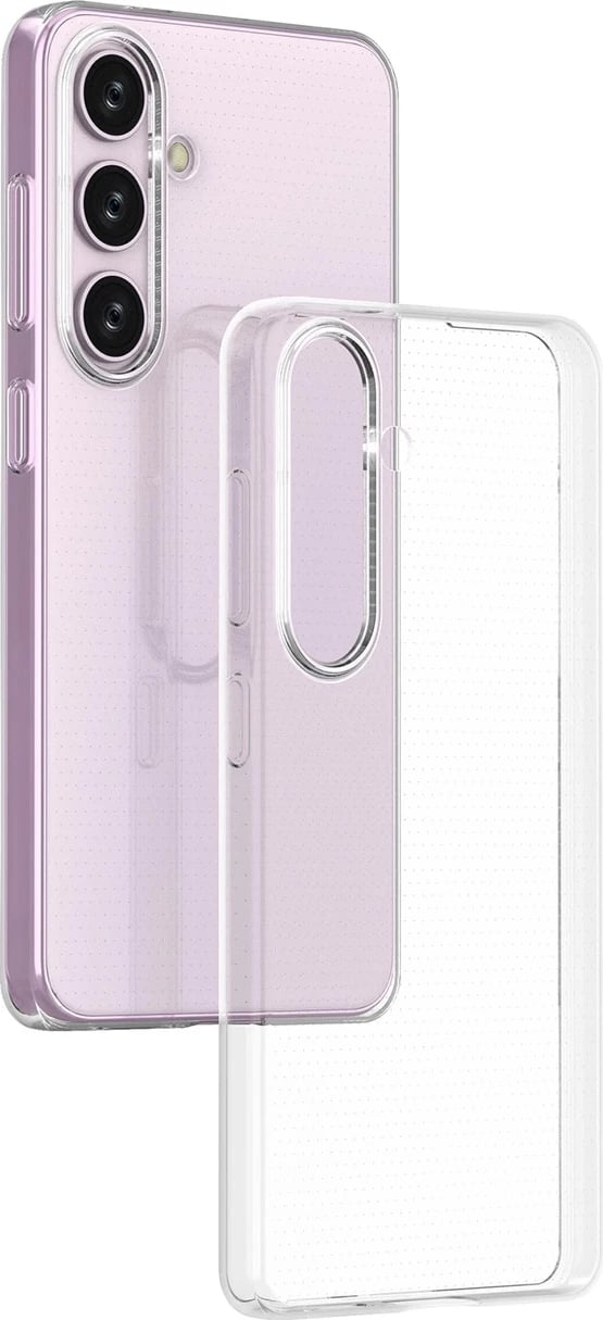 Mbështjellës celular, Hurtel Ultra Clear 0.5 mm për Samsung Galaxy S25 FE, TPU fleksibël, transparent