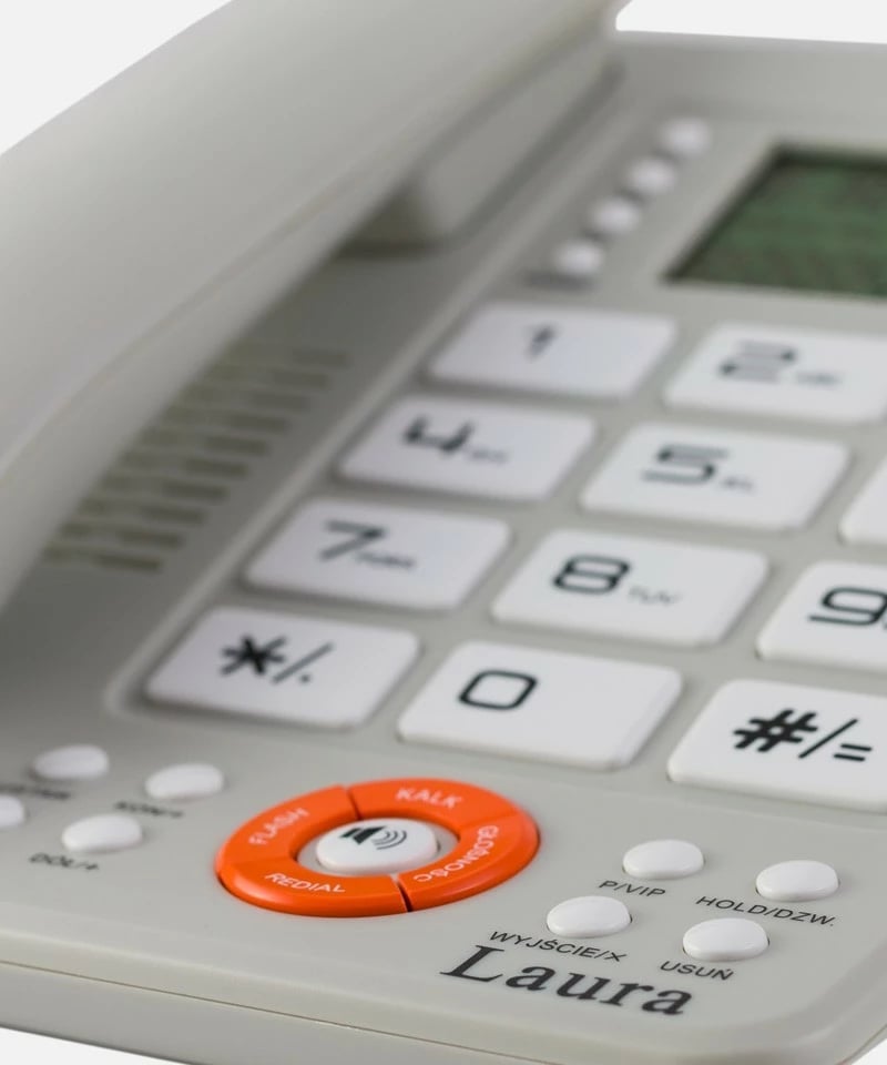 Telefon fiks me kabllo Mesmed MT-816 Laura, Gri