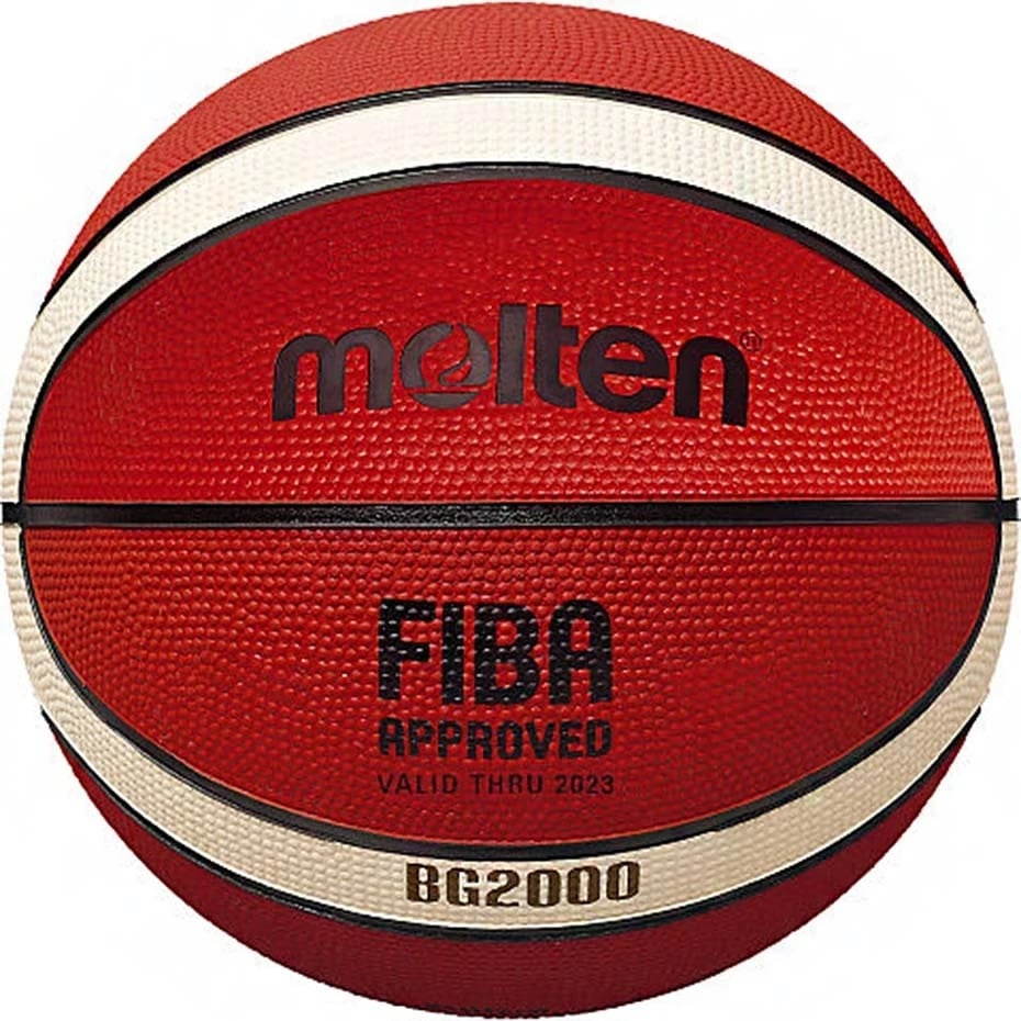 Top basketbolli Molten B6G2000, FIBA, Madhësia 6, Portokalli