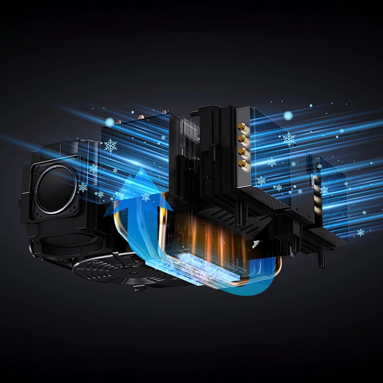 Projektor multimedial Yaber K3 Pro me JBL altoparlantë dhe subwoofer, FullHD 1080p, i zi