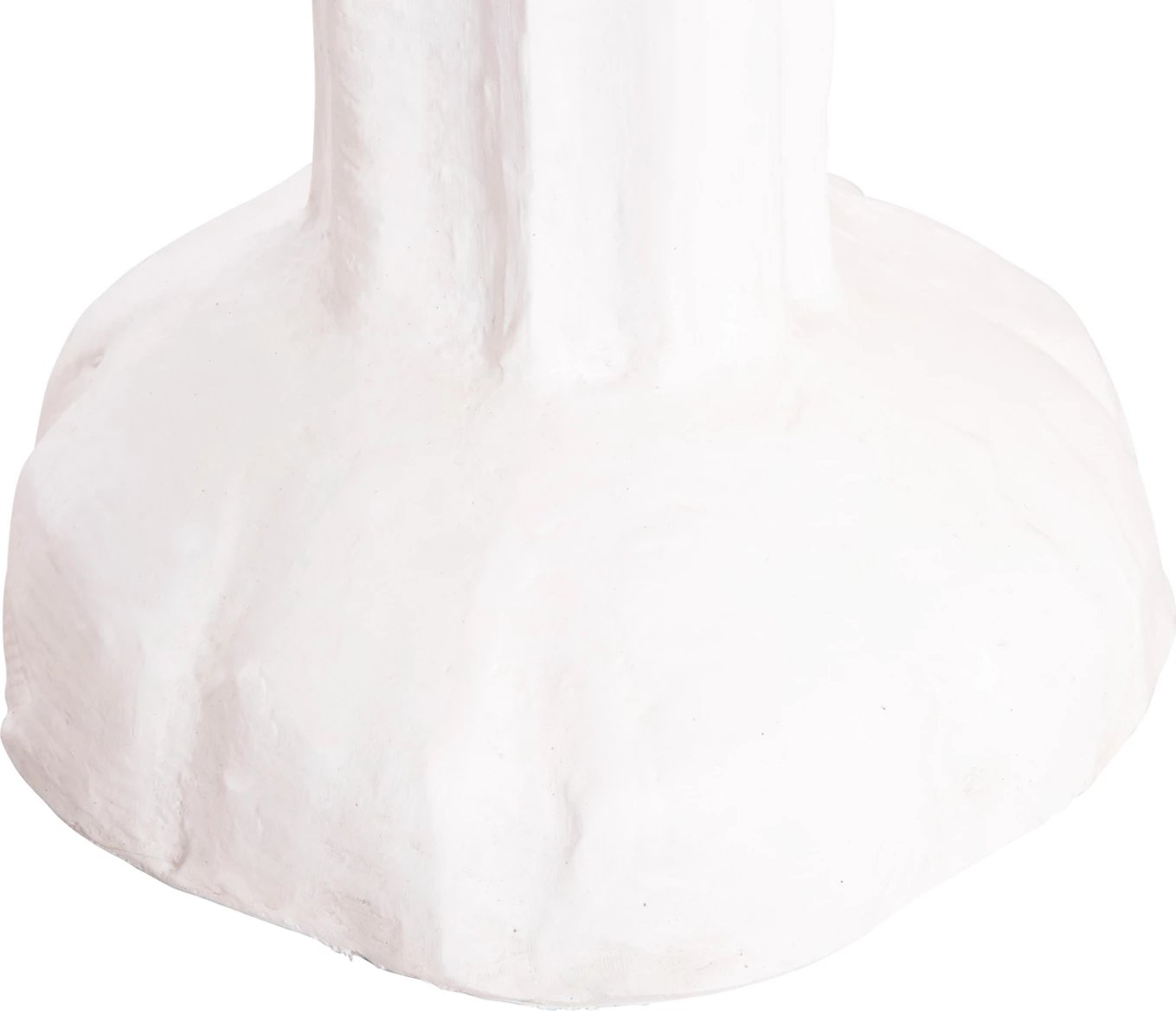 Kaktus dekorativ në dysheme, MDF, ngjyrë e bardhë, 42x30x74H cm