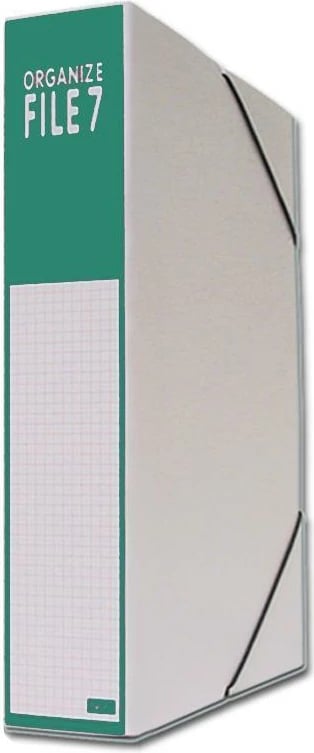 Kuti dosjesh NEXT 01734-05, H36x27x7cm, Bardhë Jeshile