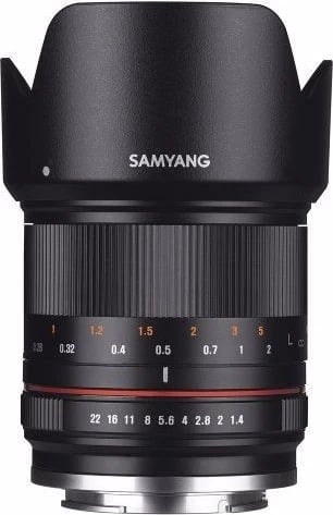 Objektiv Samyang 21mm f/1.4 ED AS UMC CS për Fuji X