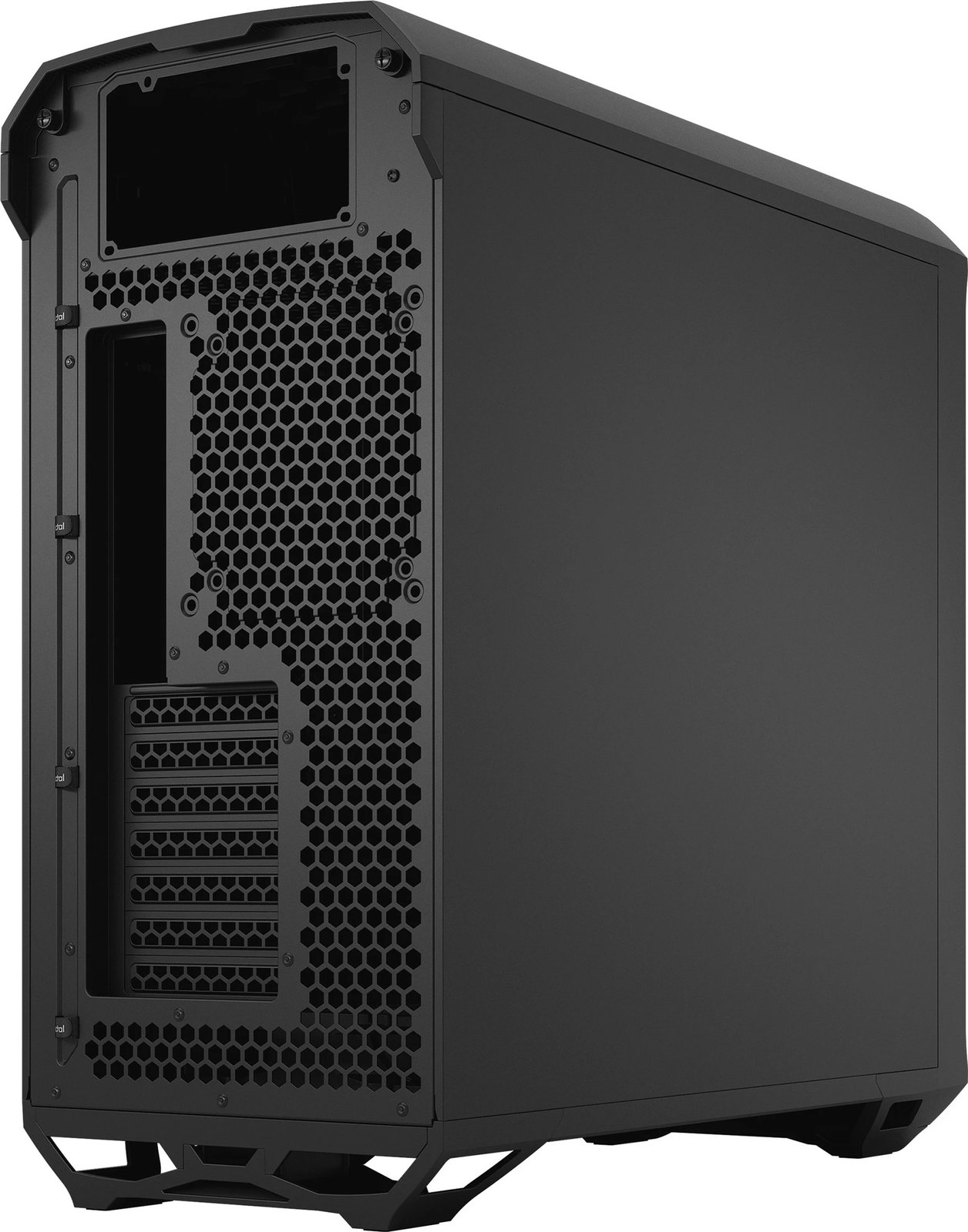 Kasë Fractal Design Torrent, Tower, PC, ATX, EATX, ITX, micro ATX, SSI CEB, Steel, Gaming, e zezë Kasë Fractal Design Torrent, Tower, PC, ATX, EATX, ITX, micro ATX, SSI CEB, Steel, Gaming, e zezë