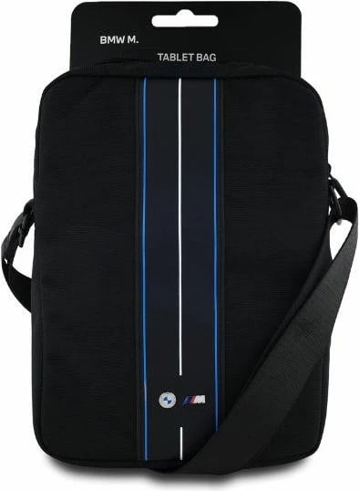 Çantë tablet BMW BMTB8COMPVSKL, 8 inç, najlon, vija blu, e zezë