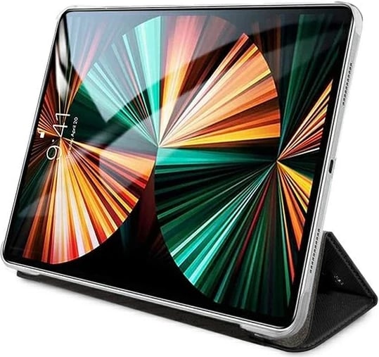 Mbështjellës tablet Karl Lagerfeld KLFC12OKMK për iPad Pro 12.9" (2021), lëkurë ekologjike, i zi