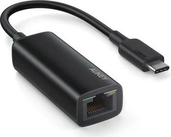 adapter rrjeti AUKEY CB-A30 USB-C në Gigabit Ethernet 1 Gb/s, USB 3.0 Type-C, LED tregues, kasë alumini