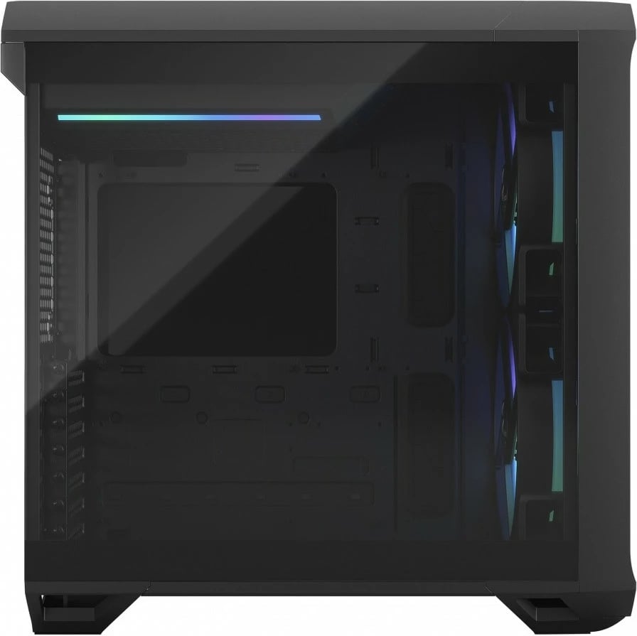 Kasë Fractal Design Torrent Compact RGB Black TG Light tint, Midi Tower, e zezë