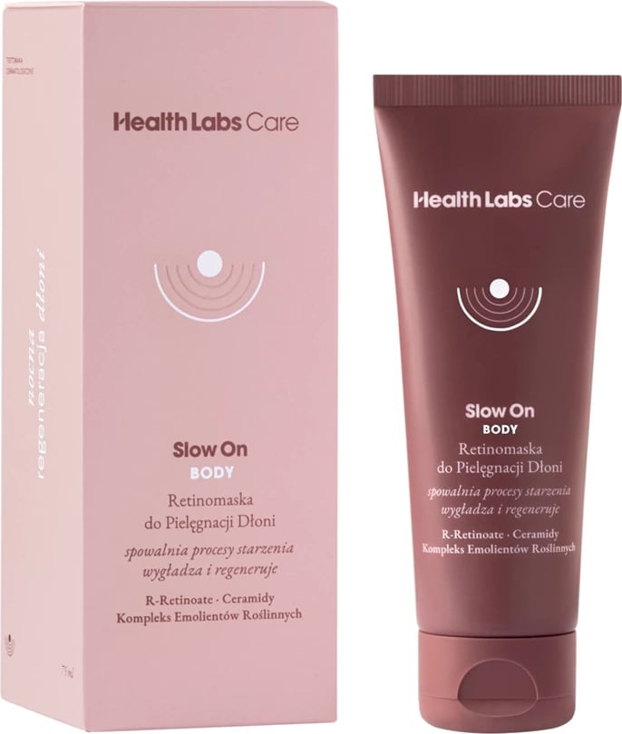 Maskë për duar për femra HealthLabs Slow On Hand Care Retinomask 75ml