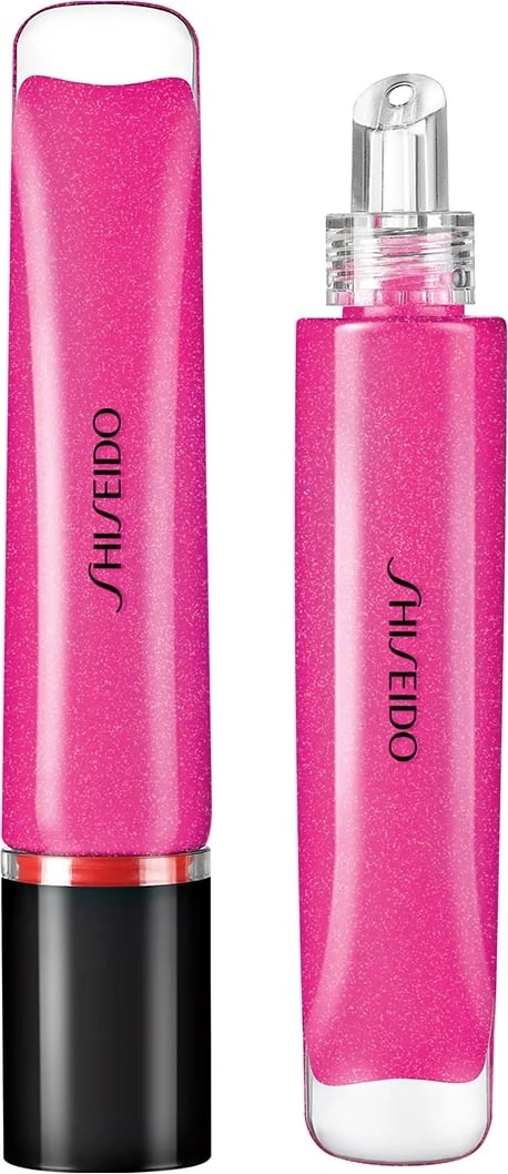 Gloss për buzë Shiseido Shimmer GelGloss 08 Sumire Magenta për femra, 9ml