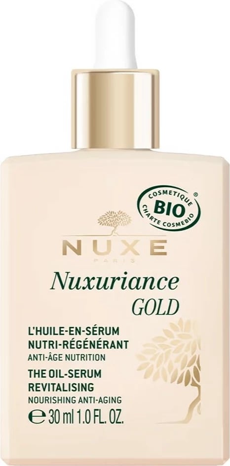 Serum për fytyrë Nuxe Nuxuriance Gold Oil Revitalizing për femra, 30ml
