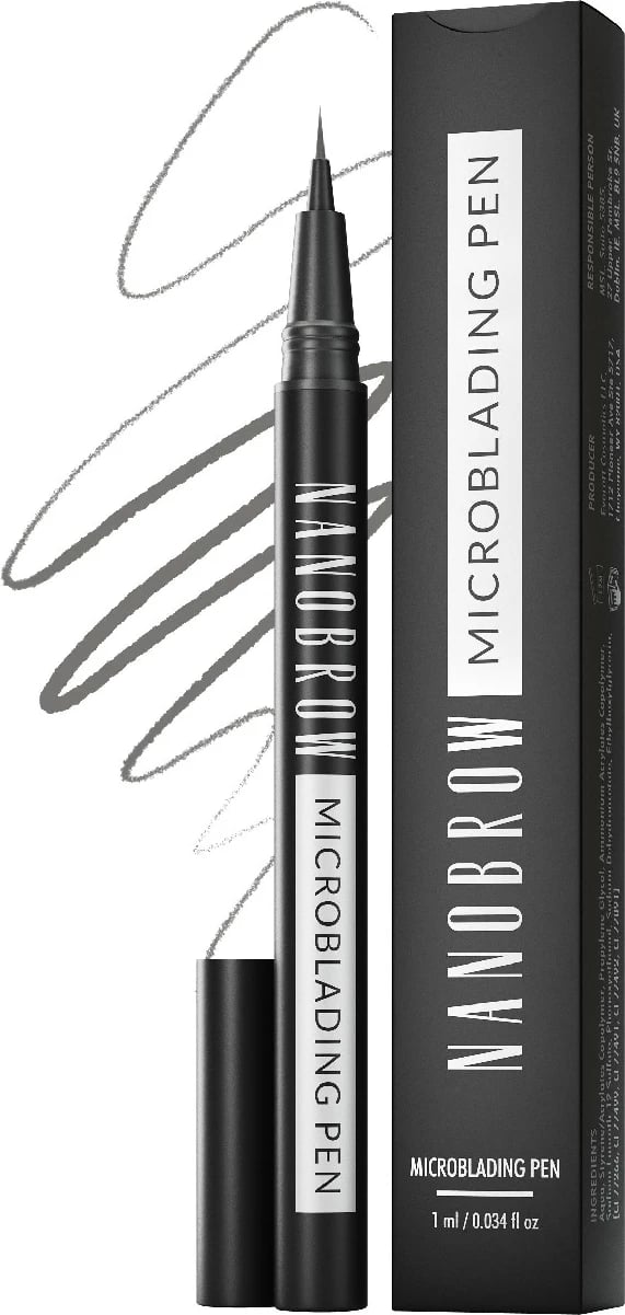 Laps për vetulla Nanobrow Microblading Pen Precise Dark Blonde 1ml