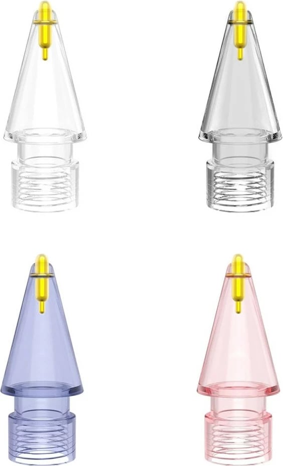 Maja zëvendësuese për Apple Pencil 4smarts Lucid 4 copë, shumëngjyrëshe
