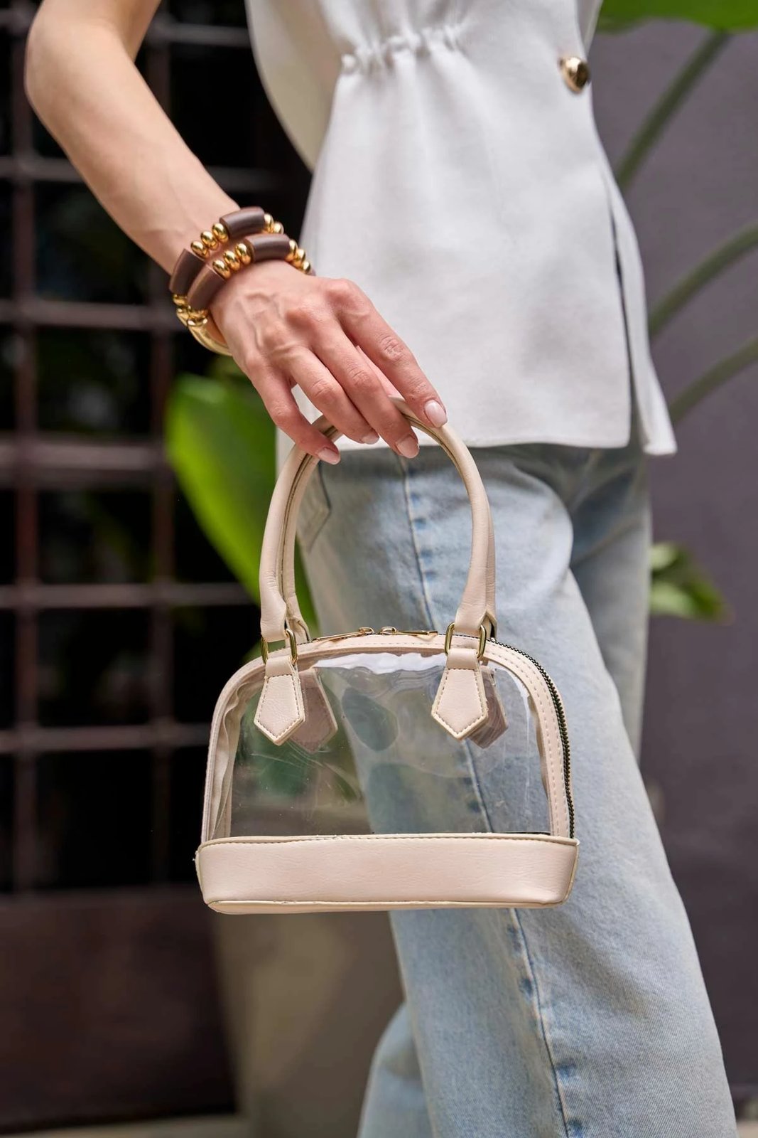 Çantë dore Zoozie Bags, MK1020225SV10-023, krem