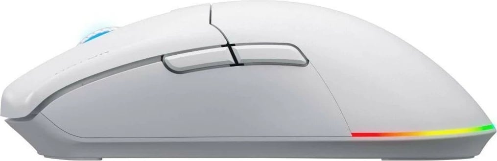 Maus wireless Hator Pulsar 3, RGB, 12000 DPI, i bardhë