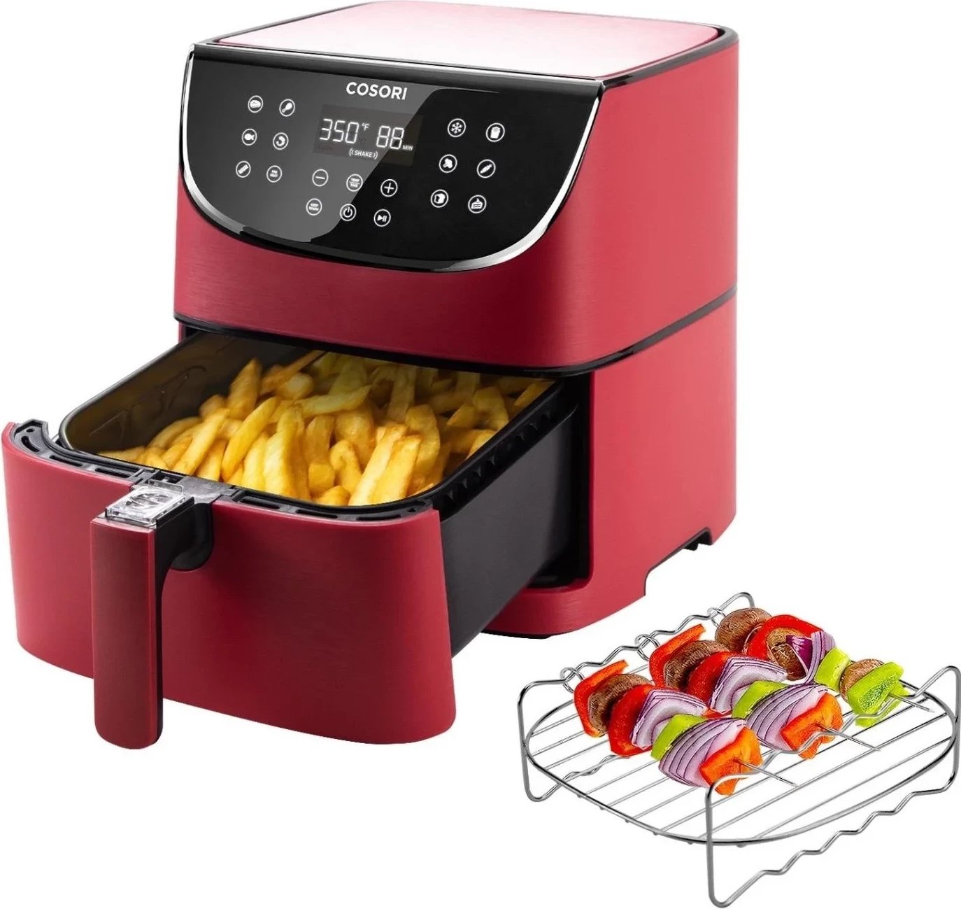 Fritezë ajri Cosori CP158-AF-RXR, 5.5L, 1700W, e kuqe