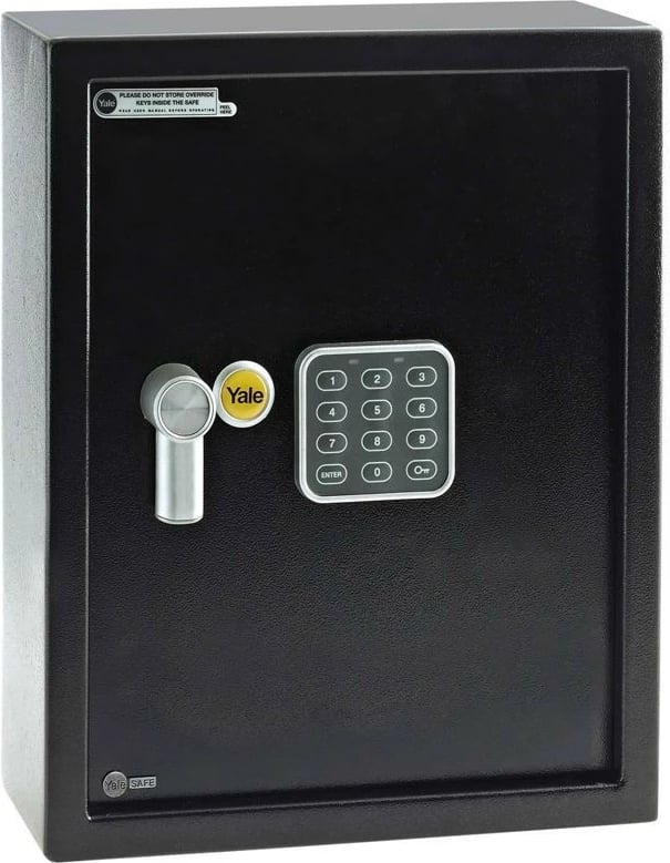 Kasafortë për çelësa YALE HOME YKB/365/DB1, elektronike, 48 grepa, e zezë