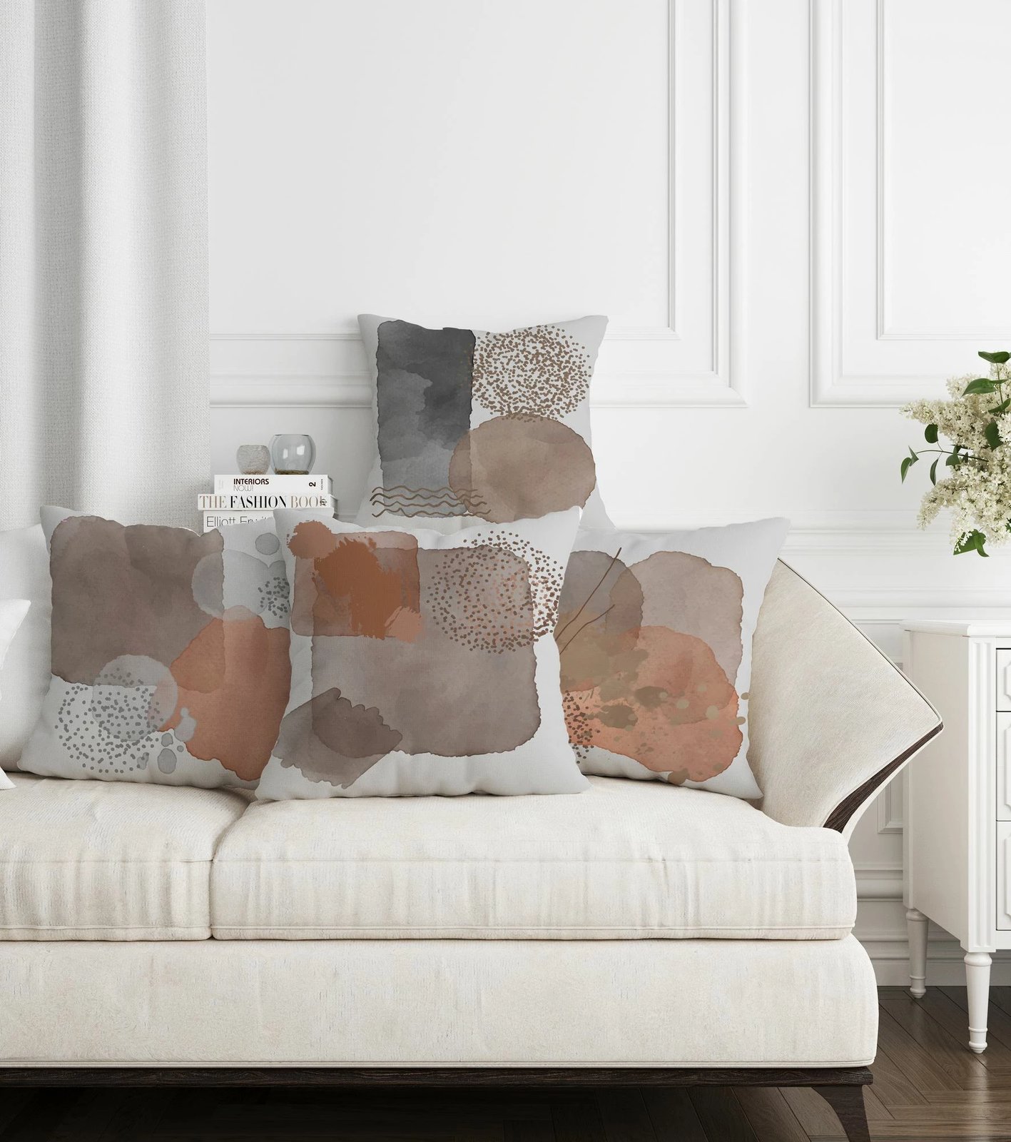 Set mbulesash për jastëkë (4 copë), dizajn Aberto, ASR-plw4 - 14