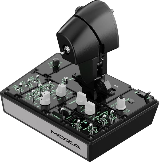 Panel gazi Moza AS008 MTP për simulime, për PC, zi