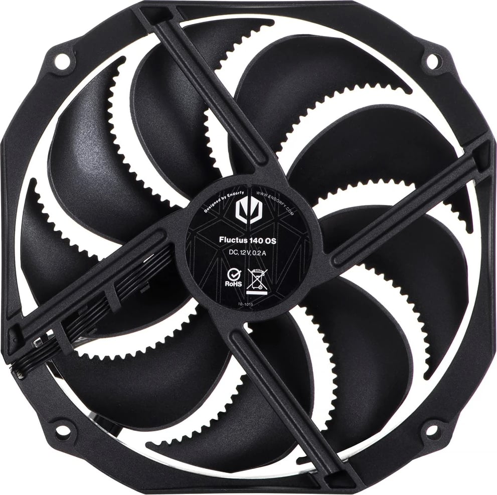 Ftohës për procesor ENDORFY Fortis 5, 14 cm, i zi / hiri