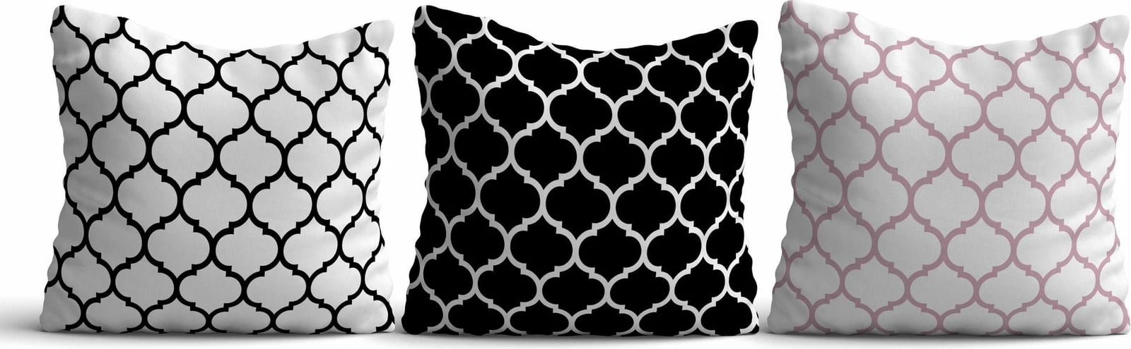 Set jastëkësh dekorativ (3 copë), Aberto Design, HMI-KIR-121