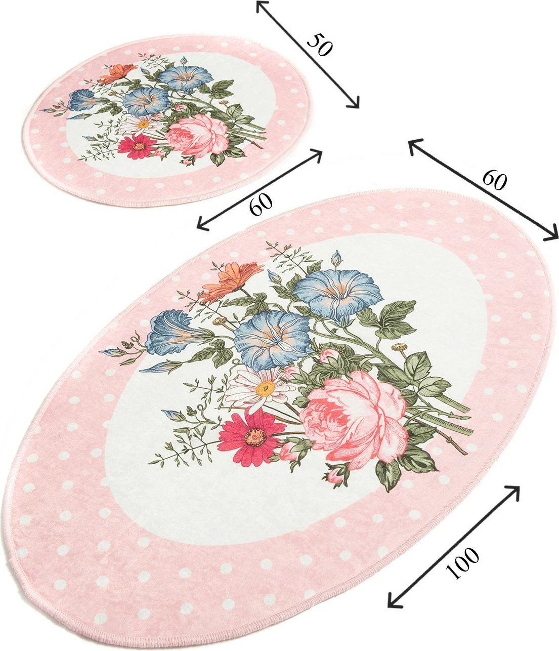 Set tapetesh për banjo, 2 copë, Mijölnir, Coco Djt, shumëngjyrëshe