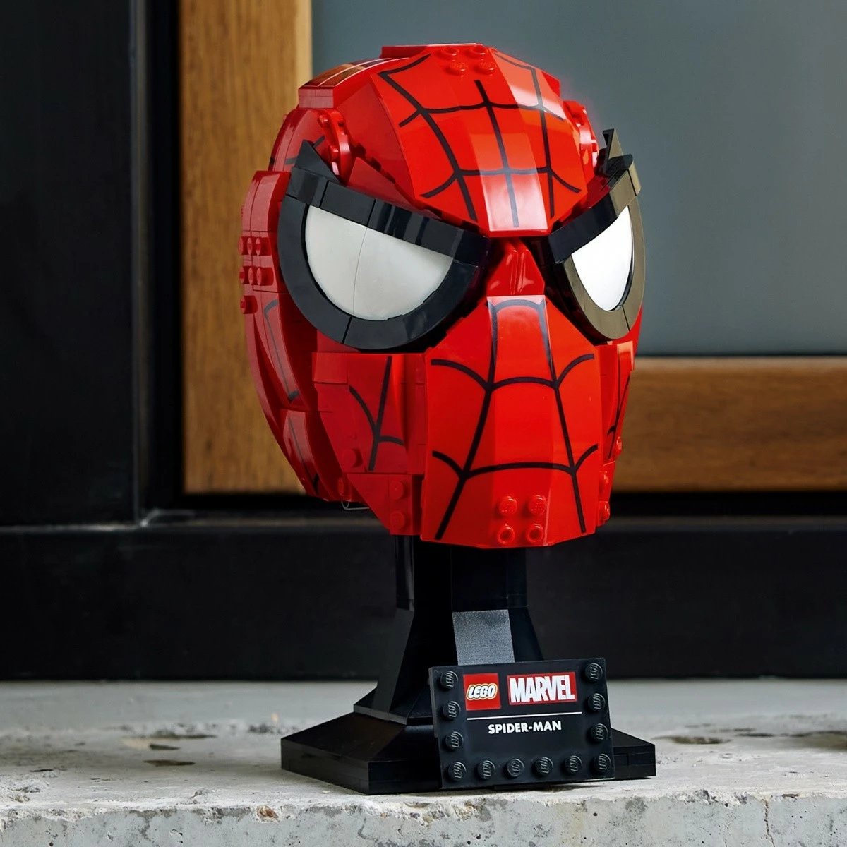 Set ndërtimi LEGO Marvel Spider-Man Mask 76285, 487 pjesë, për të rritur