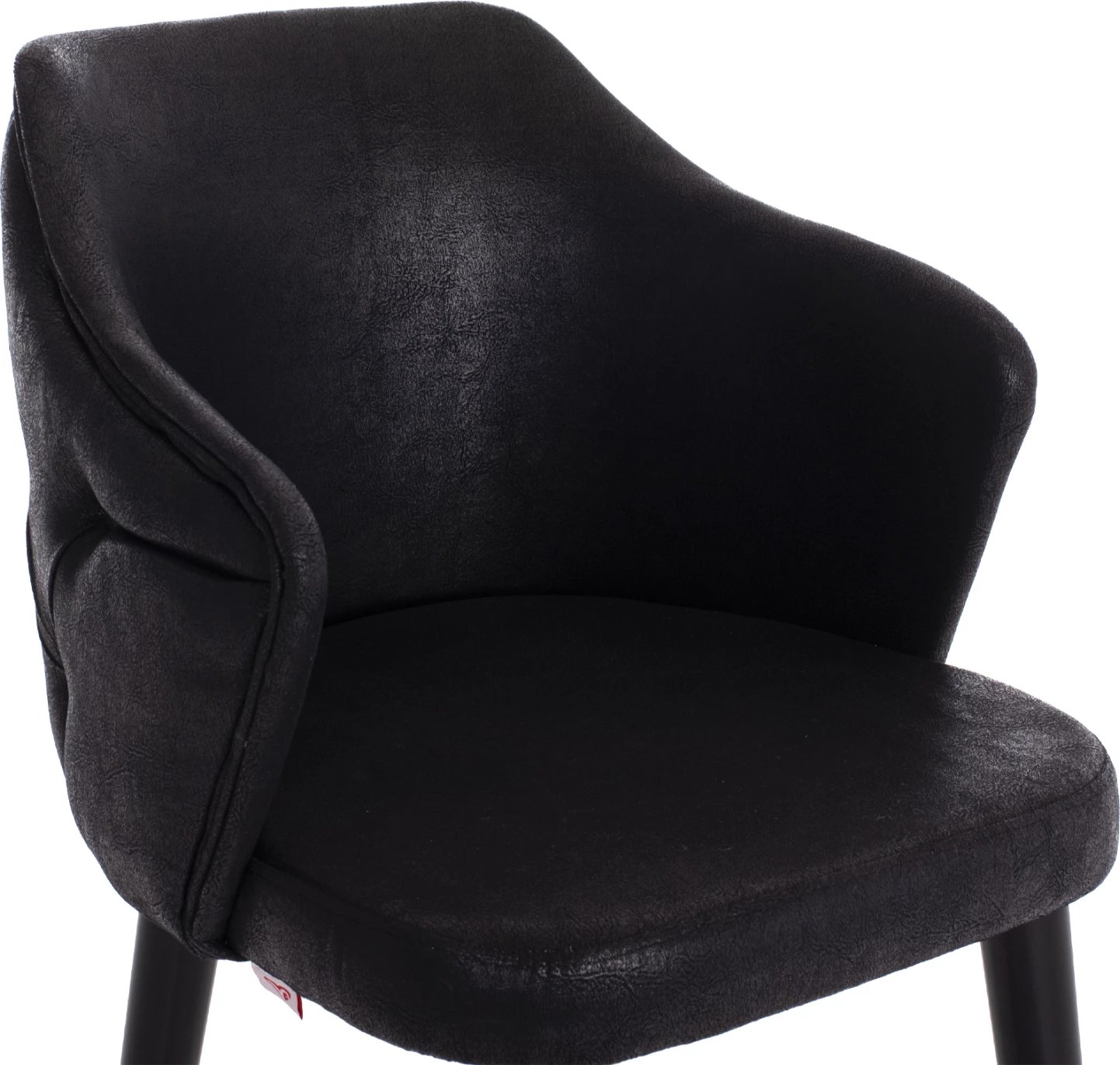 Karrige për bar profesionale FH9281.14, lloj NUBUCK, dru i zi, 50x62x108,5H cm