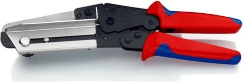 Gërshërë për kanale kabllosh Knipex, 665g, zi/kuqe/blu