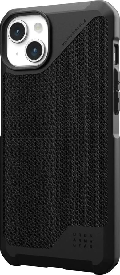 Mbështjellës Urban Armor Gear 114308113940 për celular, për Apple, 6.7", i zi