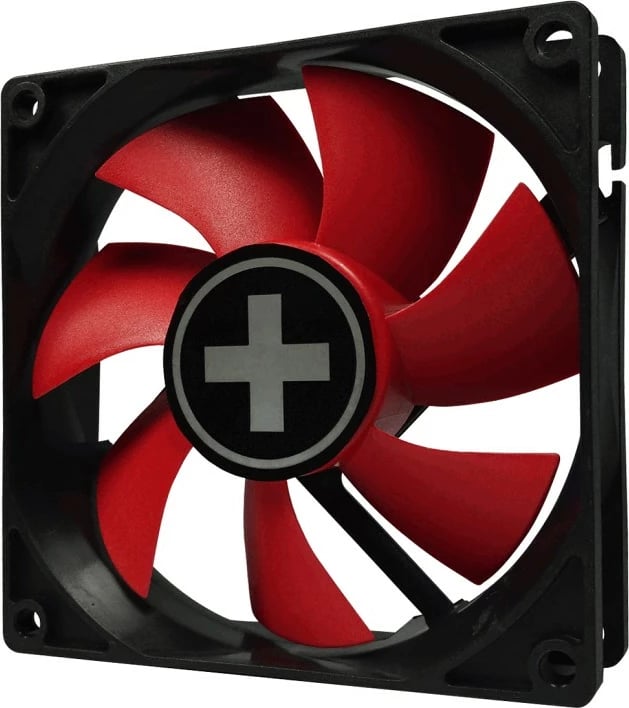 Ventilator kasë Xilence XPF120.R, 12 cm, 1300 RPM, zi/kuq