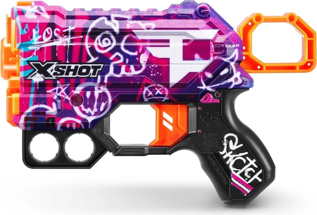 Lodër blaster ZURU X-Shot Skins Menace Faze Launcher, 4 shigjeta, Mix Lodër blaster ZURU X-Shot Skins Menace Faze Launcher, 4 shigjeta, Mix