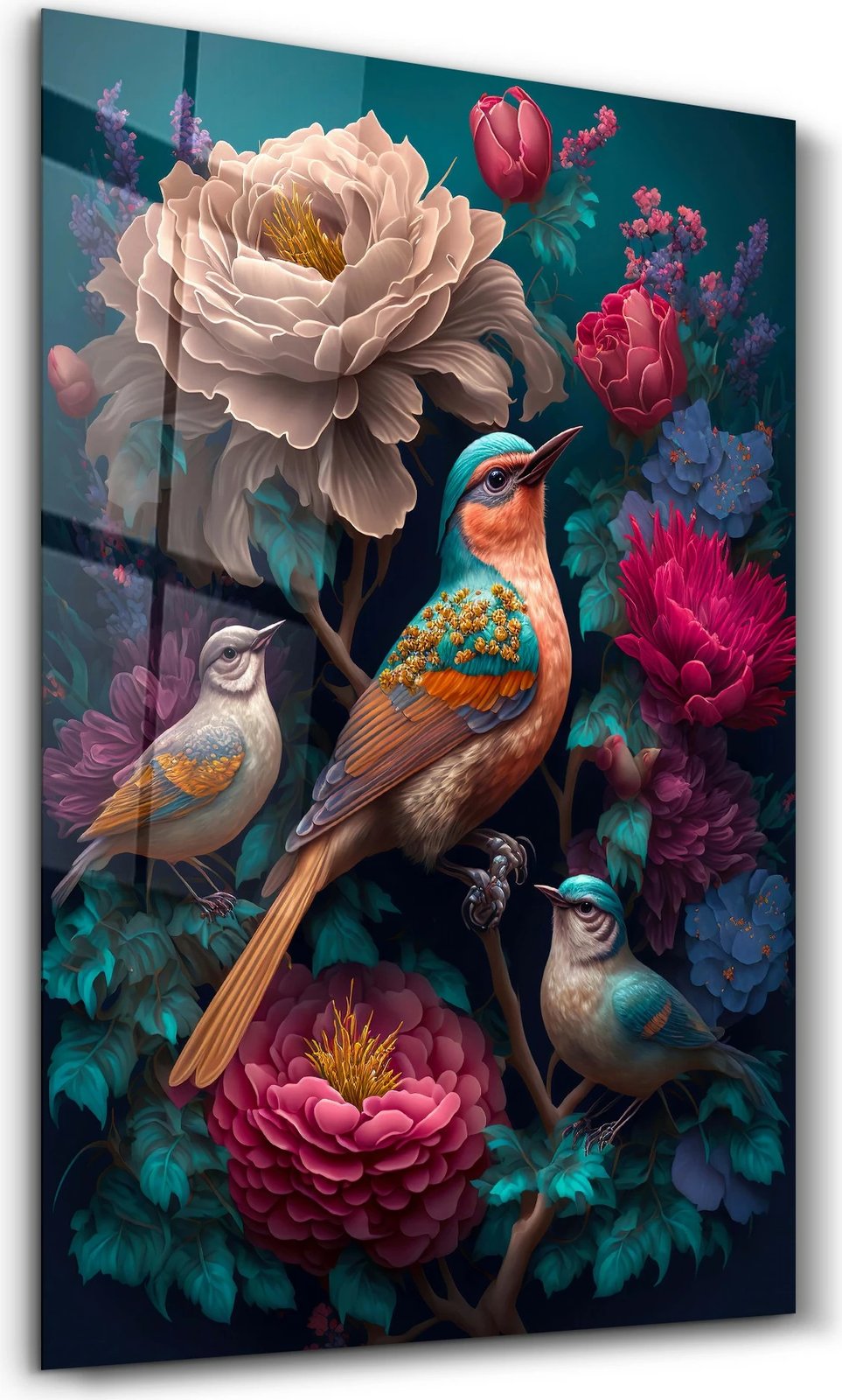 Pikturë dekorative prej xhami të temperuar Wallity, SPR-1310, 70x110cm